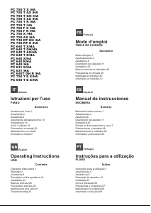 Manual Hotpoint PC 640 T (AV) R /HA Placa