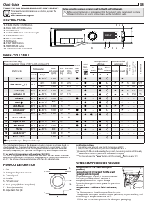 Handleiding Hotpoint NM11 946 GC A UK Wasmachine