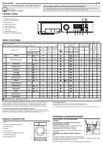 Manual Hotpoint NM10 844 WW UK Washing Machine