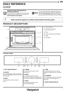 Manual Hotpoint MD 554 IX H Microwave