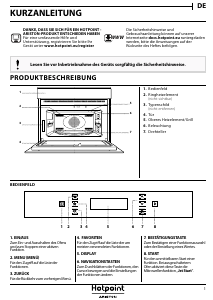 Bedienungsanleitung Hotpoint MP 996 IX HA Mikrowelle