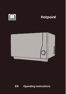 Manual Hotpoint MWH 2621 MB Microwave