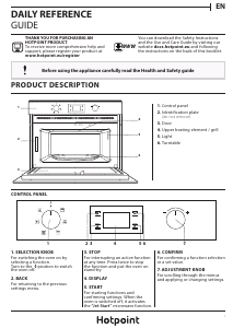 Manual Hotpoint MD 344 IX H Microwave