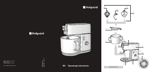 Manual Hotpoint KM 040 AR0 UK Stand Mixer