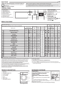 Manual Hotpoint BI WDHG 7148 UK Washer-Dryer