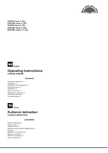 Kullanım kılavuzu Hotpoint ENXTM 19211.1 F (TK) Donduruculu buzdolabı