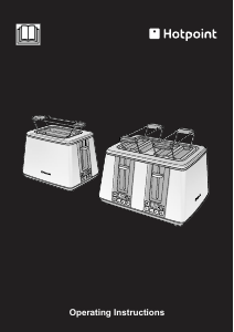 Manual Hotpoint TT 44E UP0 UK Toaster