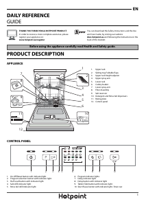 Manual Hotpoint HFC 2B+26 C UK Dishwasher