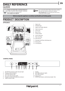 Handleiding Hotpoint HSIC 3T127 UK Vaatwasser