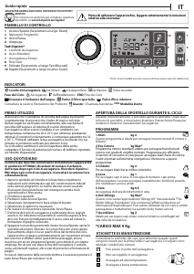 Manuale Hotpoint NT M11 91WK IT Asciugatrice