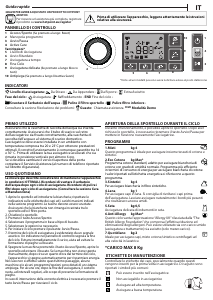 Manuale Hotpoint NT M11 82XB IT Asciugatrice