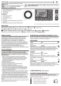 Manuale Hotpoint NT M11 8X3WKY EU Asciugatrice