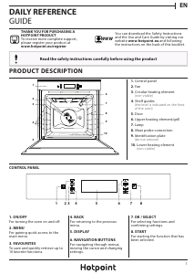 Manual Hotpoint SI9 891 SC IX Oven