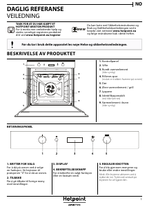 Bruksanvisning Hotpoint FI7 861 SH DS HA Ovn