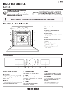 Handleiding Hotpoint SI4 854 H IX Oven