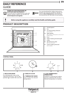 Manual Hotpoint FIT 804 H RAME HA Oven