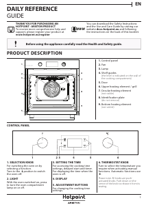 Manual Hotpoint FA2 841 JH IX HA Oven