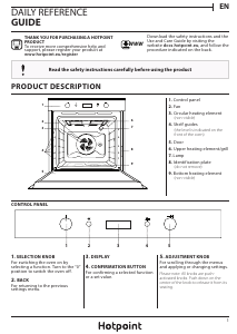 Bruksanvisning Hotpoint SI7 864 SC IX Ugn