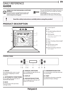 Manual Hotpoint SI7 871 SC IX Oven