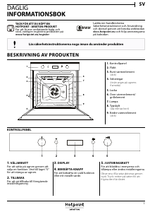 Bruksanvisning Hotpoint FI7 864 SH IX HA Ugn