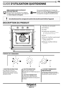 Mode d’emploi Hotpoint FA3 530 H BL HA Four