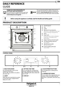 Manual Hotpoint FA3 840 P IX HA Oven