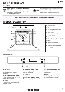 Handleiding Hotpoint SI6 874 SC IX Oven