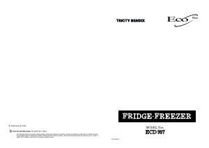Manual Tricity Bendix ECD937 Fridge-Freezer