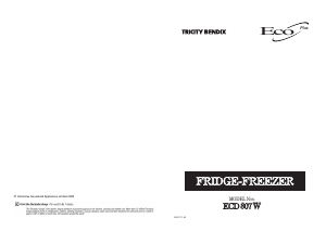 Manual Tricity Bendix ECD807W Fridge-Freezer