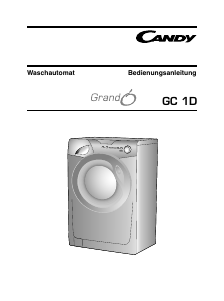Bedienungsanleitung Candy GrandO GC 1662 D3 Waschmaschine