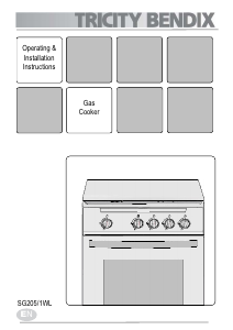 Manual Tricity Bendix SG205 Range