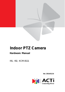 Manual ACTi KCM-8111 IP Camera