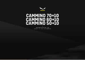 Handleiding Salewa Cammino 50+10 Rugtas