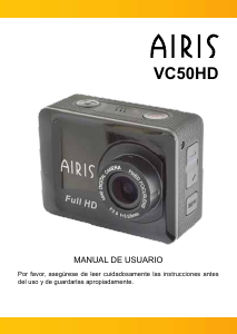 Manual de uso Airis VC50HD Videocámara