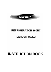 Handleiding Osprey 160LC Koelkast