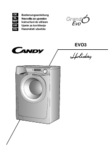 Manual Candy Holiday EVO3 1052 D Mașină de spălat