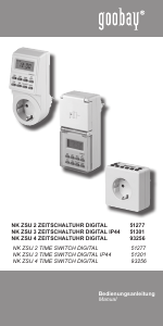 Handleiding Goobay 51301 Schakelklok