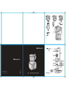 Manual de uso Hotpoint TB 060C AX0 UK Batidora