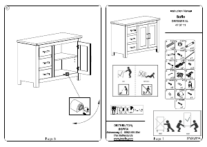 Bedienungsanleitung Bopita Sofie XL Kommode