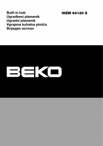 Manual BEKO HIZM 64120 SW Hob