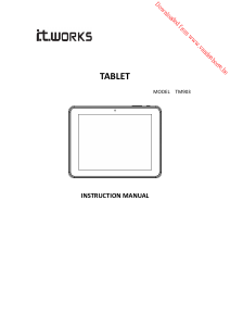 Mode d’emploi It Works TM903 Tablette