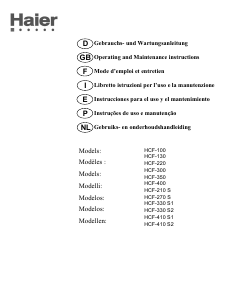 Manuale Candy CCHE 155 Congelatore