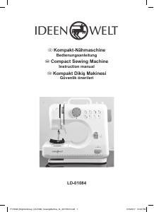 Manual Ideen Welt LD-01084 Sewing Machine