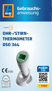 Bedienungsanleitung Curamed DSO 364 Thermometer