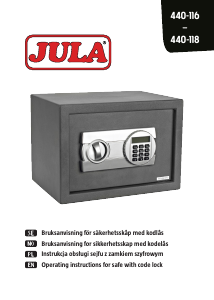 Manual Jula 440-117 Safe