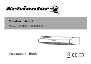 Manual Kelvinator KH60B1 Cooker Hood