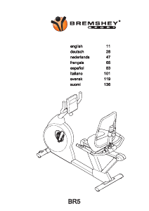 Manual de uso Bremshey BR5 Bicicleta estática