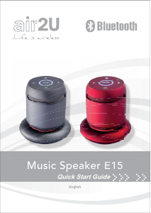 Manual Aiptek E15 air2U Speaker