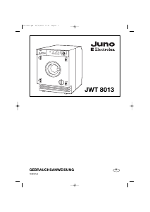 Bedienungsanleitung Juno-Electrolux JWT8013 Waschtrockner