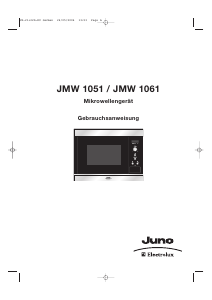 Bedienungsanleitung Juno-Electrolux JMW1051A Mikrowelle